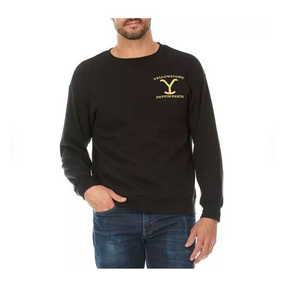 Yellowstone Adult Unisex Black Sweatshirt Size XXL
